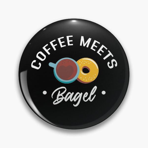 Item preview, Coffee Meets Bagel - coffee quote designed and sold by BasicWear.