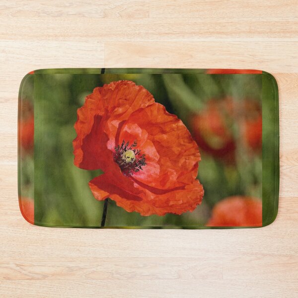 Aperçu de l'œuvre r 2591/ 13 " un Coquelicot en direction de l'Espace " à l'écoute de Coquelicots Extraterrestres ! a Poppy in the direction of Space "listening to Extraterrestrial Poppies! " par Okaio Créations créée et vendue par o.okaïo.