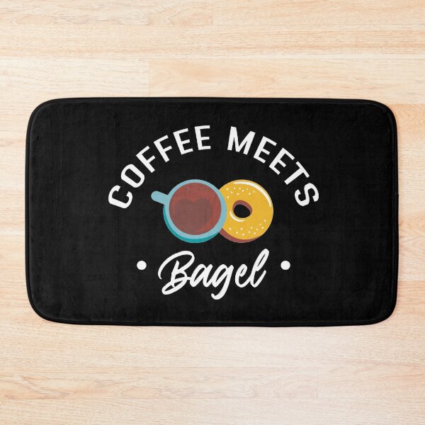Item preview, Coffee Meets Bagel - coffee quote designed and sold by BasicWear.