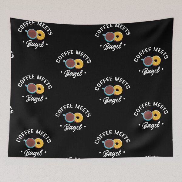 Item preview, Coffee Meets Bagel - coffee quote designed and sold by BasicWear.