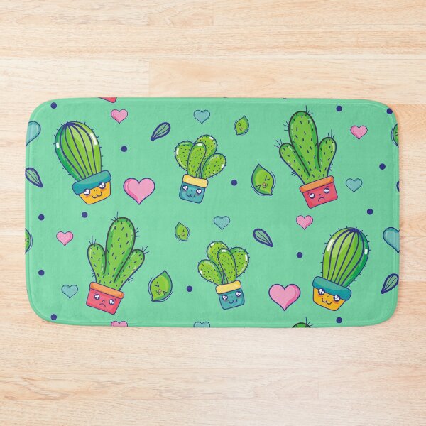 Item preview, Kawaii Cute Happy Cactus designed and sold by Walk-It-Off.