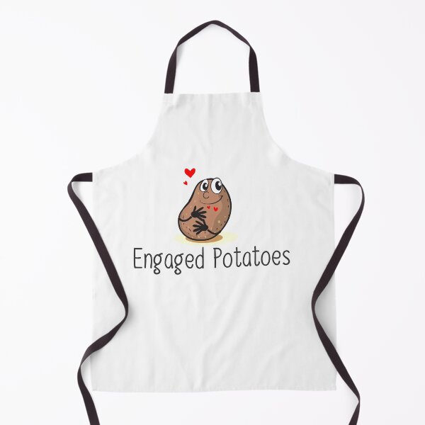 Item preview,  Engaged Potatoes-funny potate designed and sold by benkaza01.