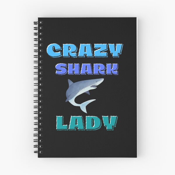 Item preview, Crazy Shark Lady designed and sold by LucianaArts.
