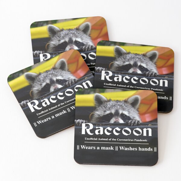 Item preview, Raccoon - The Corona mascot designed and sold by Glineur.