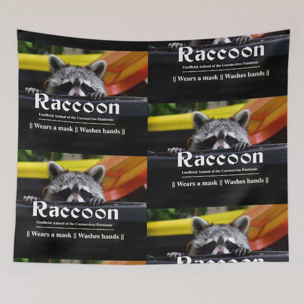 Item preview, Raccoon - The Corona mascot designed and sold by Glineur.