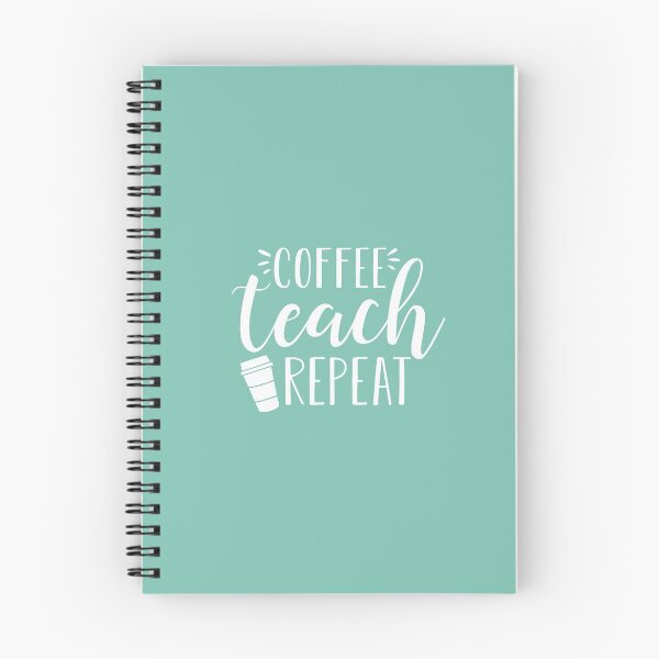 Item preview, Coffee Teach Repeat designed and sold by redwoodandvine.