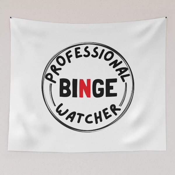 Item preview, Professional Binge Watcher designed and sold by MariusMunteanu.
