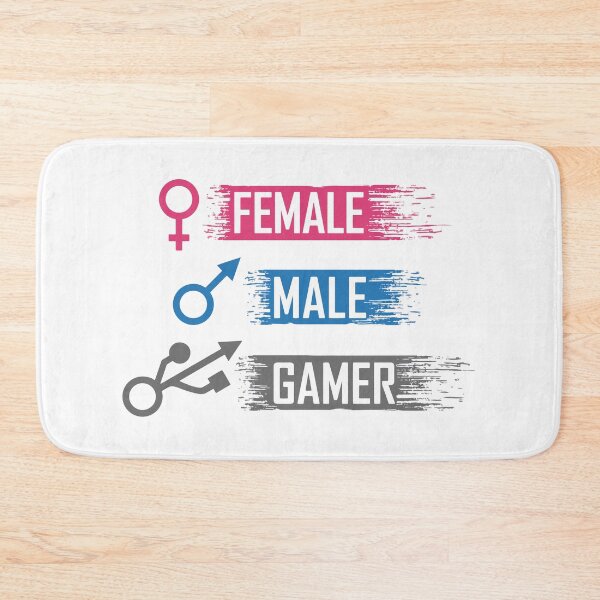 Item preview, Gamer Gender Male Female Symbol Gaming  designed and sold by Edzgi1.