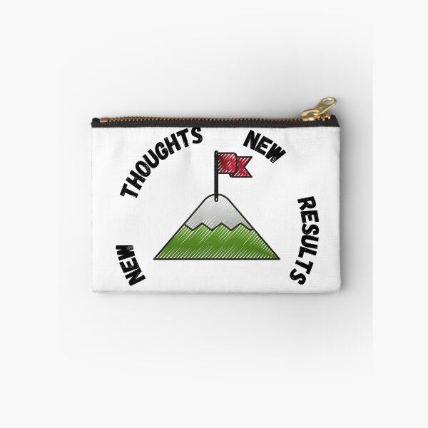 Item preview, NEW THOUGHTS NEW RESULTS designed and sold by Wise-Words-4U.