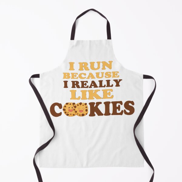 Item preview, I Run Because I Really Like Cookies designed and sold by DevMetal.