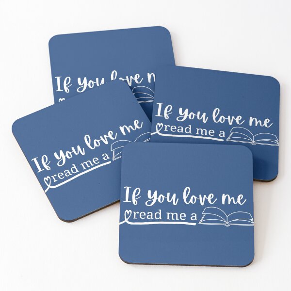 Item preview, if you love me read me a book designed and sold by NicyShopy.