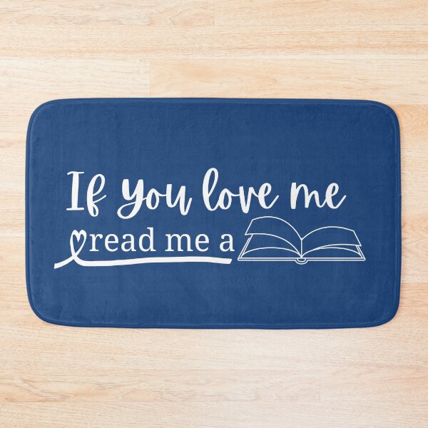 Item preview, if you love me read me a book designed and sold by NicyShopy.