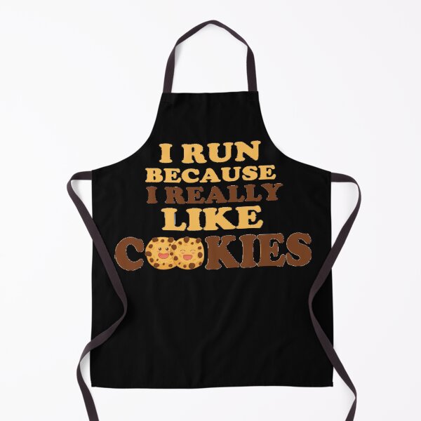 Item preview, I Run Because I Really Like Cookies designed and sold by DevMetal.