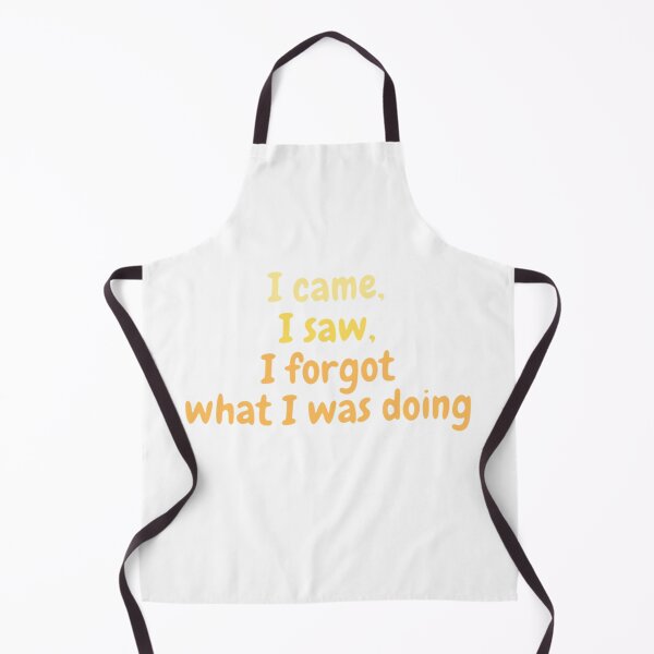 Item preview, i came i saw and i forgot designed and sold by JocelynCrafts.