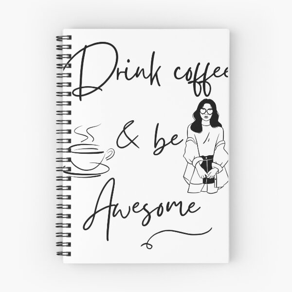 Item preview, Drink Coffee and be Awesome designed and sold by Coffee &  Fashion.