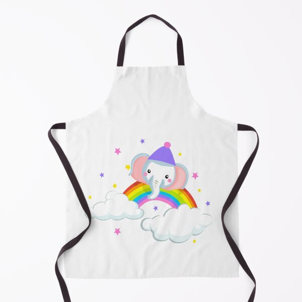 Item preview, Baby Elephant Spraying Rainbow designed and sold by oldiesdays  ★★★★★.