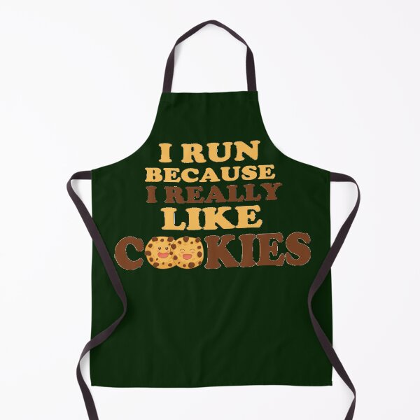 Item preview, I Run Because I Really Like Cookies designed and sold by DevMetal.