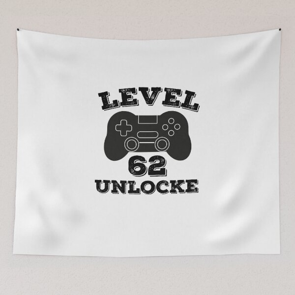Item preview,  Level 62 unlocked -62th birthday gift designed and sold by ThebestArtshop.
