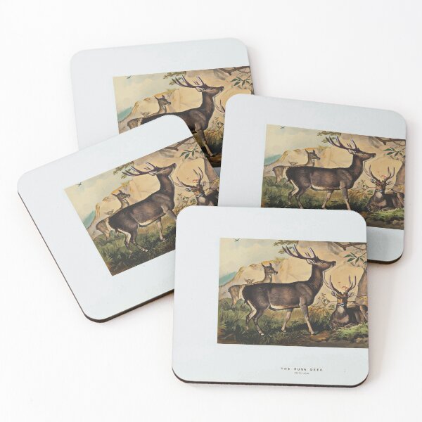 Item preview, Zoological sketches by Joseph Wolf 1861 to 1867 066 The Rusa Deer designed and sold by WetdryvacRB01.