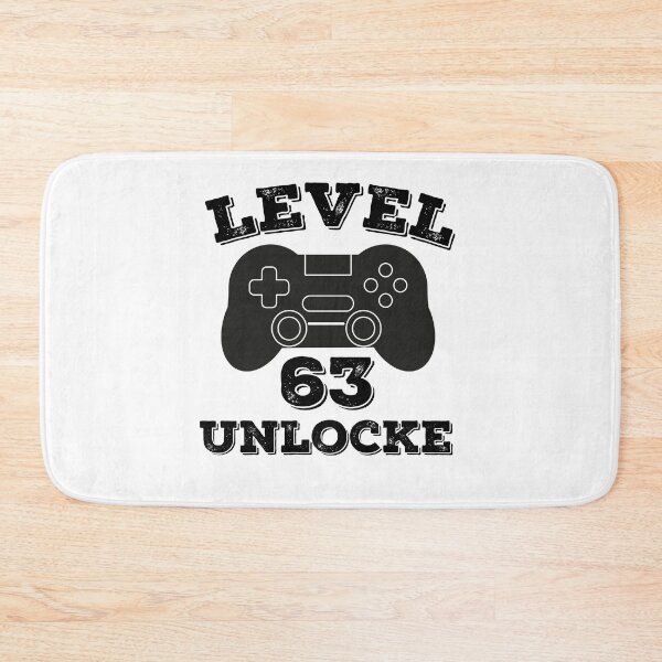 Item preview, Level 63 unlocked - 63th birthday gift designed and sold by ThebestArtshop.