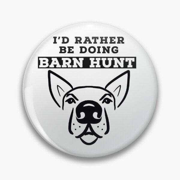 Item preview, I'd rather be doing barn hunt designed and sold by CorgiButtMedia.