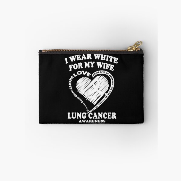Item preview, Mens Lung Cancer Awareness  I Wear White For My Wife designed and sold by Laren-Fashion.