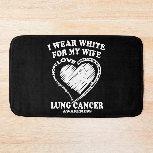 Item preview, Mens Lung Cancer Awareness  I Wear White For My Wife designed and sold by Laren-Fashion.