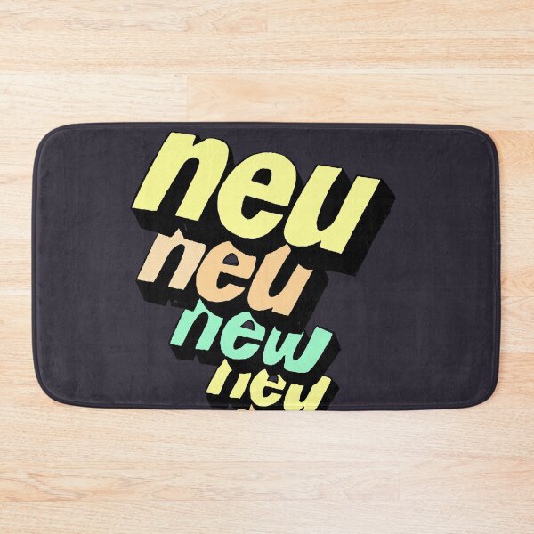 Item preview, Neu Neu New Now, hand lettering, retro 80s  designed and sold by suekieper.