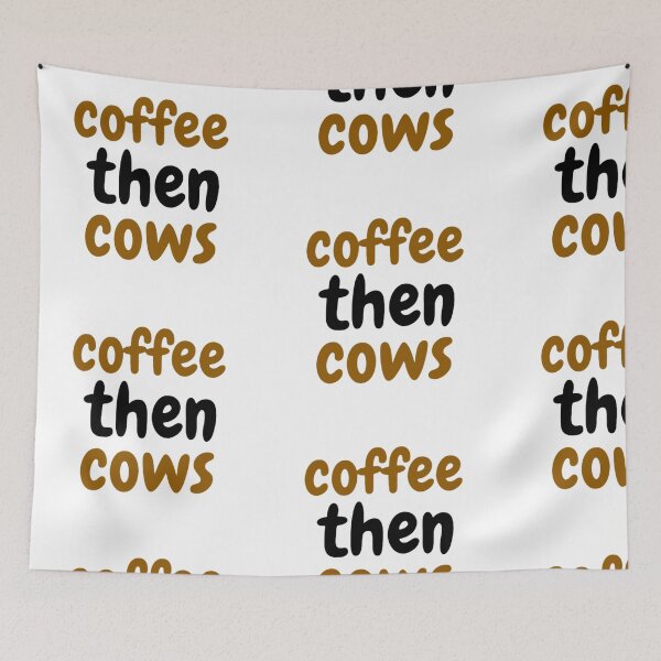 Item preview, coffe then cows designed and sold by JocelynCrafts.