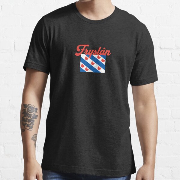 Frisian Flag Friese Vlag T Shirt For Sale By Ahmthebeestees Redbubble Friesland T Shirts