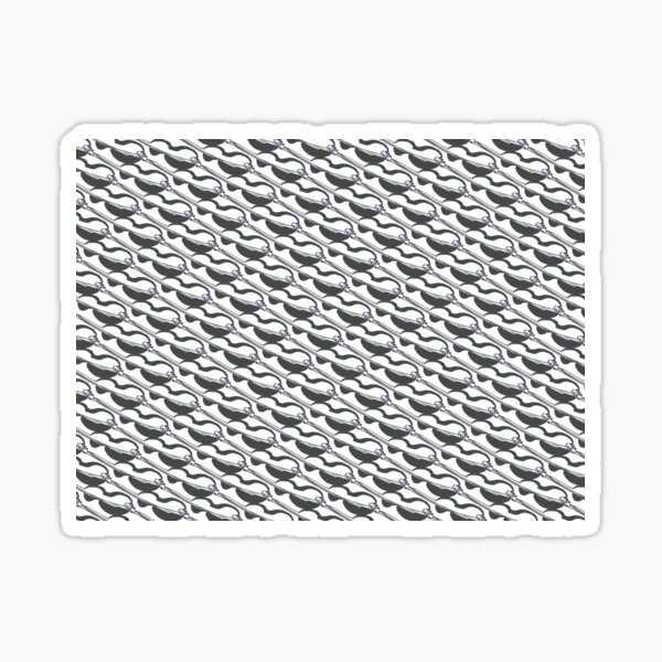 "Music in black and white" Sticker by Hearts2 | Redbubble