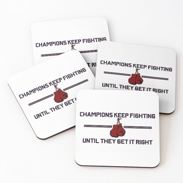Item preview, Champions keep Fighting designed and sold by Violet Treasures.