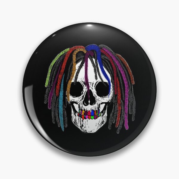 Item preview, Jamaica Reggae Rasta Rastafarian Dreadlock Skull designed and sold by besTmanuFacture.