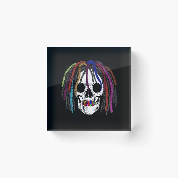 Item preview, Jamaica Reggae Rasta Rastafarian Dreadlock Skull designed and sold by besTmanuFacture.