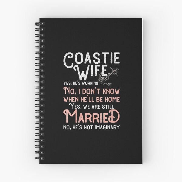 Item preview, Womens Coastie Wife US Coast Guard USCG Yes He's Working V-Neck designed and sold by Laren-Fashion.