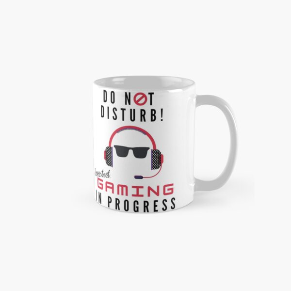 Do Not Disturb Gaming In Progress Design for multiple products Classic Mug