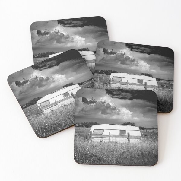 Item preview, una caravana abandonada en un idílico prado designed and sold by connyM-Sweden.