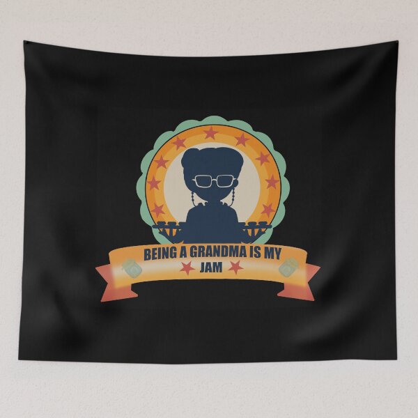 Item preview, Being A Grandma Is My Jam designed and sold by CyrilsDesigns.