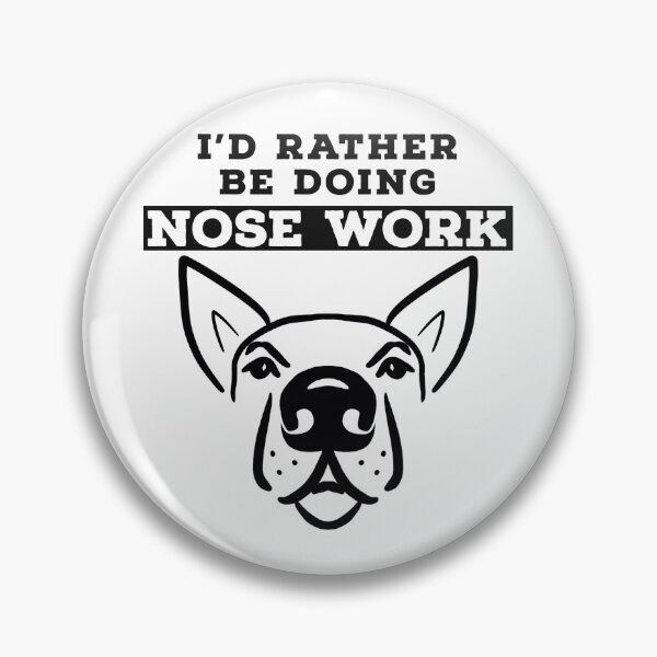 Item preview, I'd rather be doing nose work designed and sold by CorgiButtMedia.