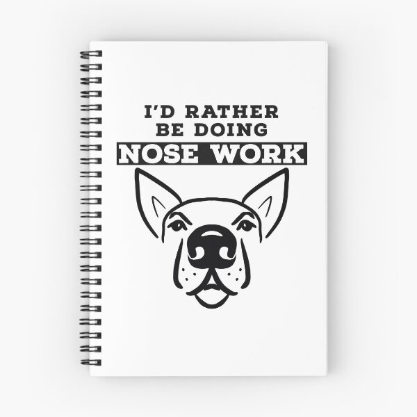 Item preview, I'd rather be doing nose work designed and sold by CorgiButtMedia.