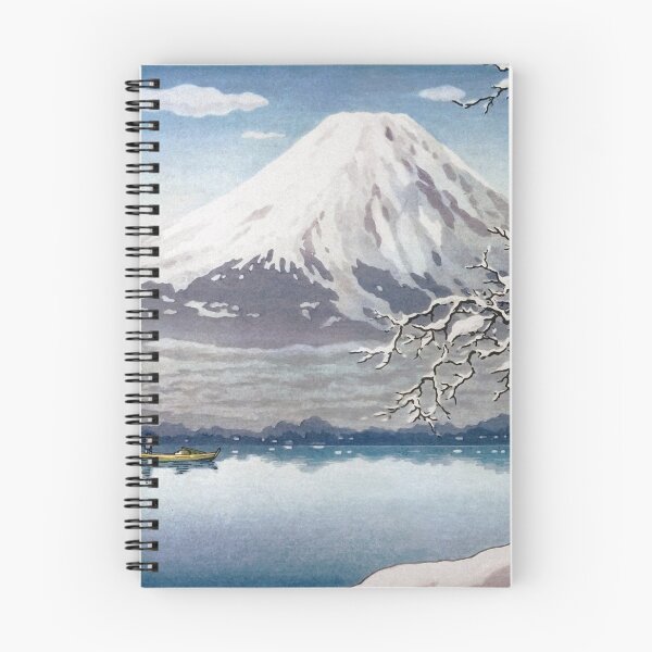 Item preview, Yamanaka Lake in Winter by Tsuchiya Koitsu designed and sold by Takeda-art.