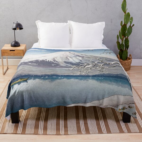 Item preview, Yamanaka Lake in Winter by Tsuchiya Koitsu designed and sold by Takeda-art.