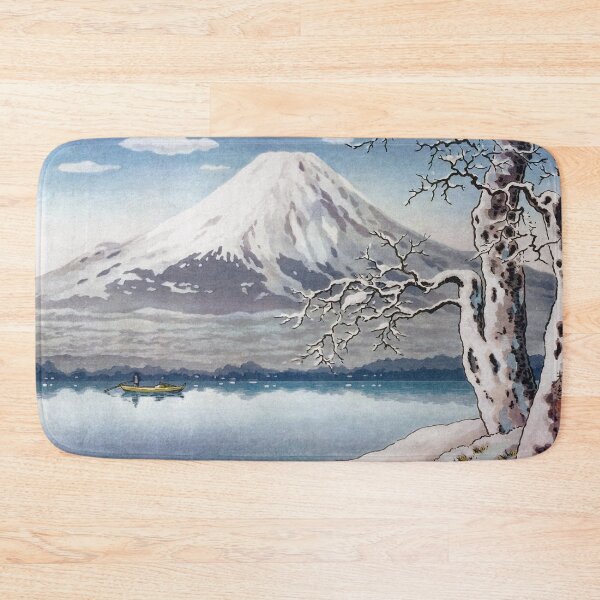 Item preview, Yamanaka Lake in Winter by Tsuchiya Koitsu designed and sold by Takeda-art.
