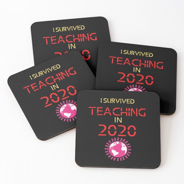 Item preview, I Survived Teaching in 2020 Funny Gift Teacher  designed and sold by lhousshop.