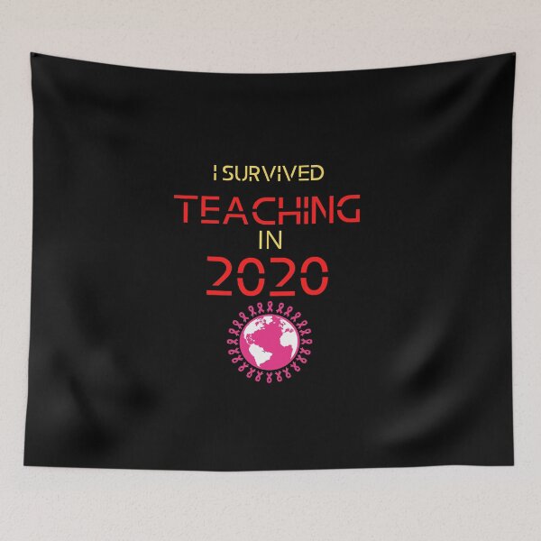 Item preview, I Survived Teaching in 2020 Funny Gift Teacher  designed and sold by lhousshop.