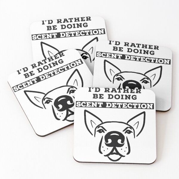 Item preview, I'd rather be doing scent detection designed and sold by CorgiButtMedia.