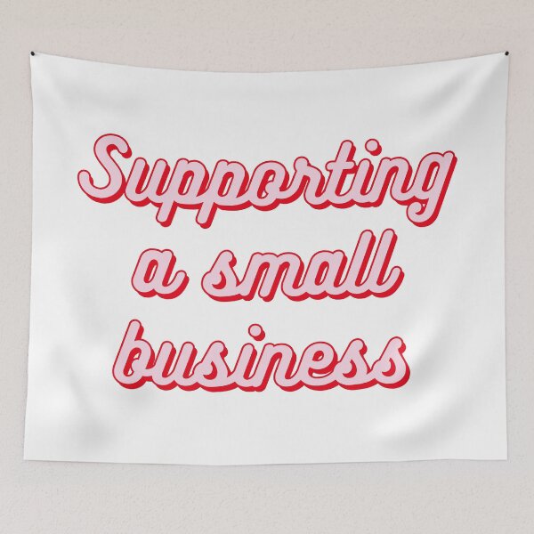 Item preview, Supporting small business typography designed and sold by Morcawork.