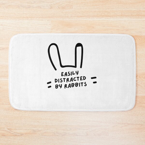 Item preview, Easily Distracted By Rabbits Gift designed and sold by Emerg-Apparel.