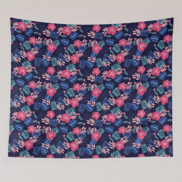 Item preview, Hibiscus Flowers And Palm leaves Pattern Hawaii  designed and sold by EpicArtz.