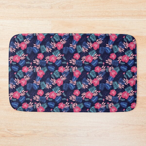 Item preview, Hibiscus Flowers And Palm leaves Pattern Hawaii  designed and sold by EpicArtz.